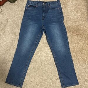 FRYE Women’s Demin High Rise Blue Jeans Straight Leg Size 10(30)